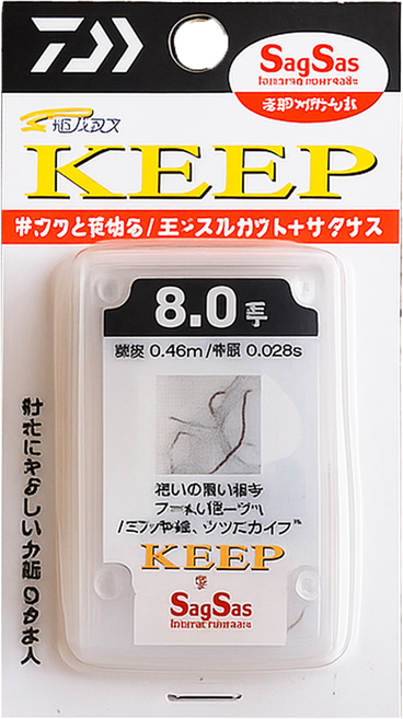 DAIWA 大和 仕掛 d-max 魚鉤 ayu ss keep, 96個, 1組