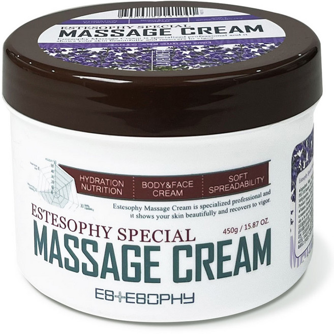 에스테소피 스페셜 마사지크림 라벤더, 450g, 1개