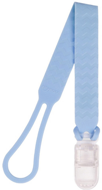 sillymann 100%多功能鉑金矽膠夾, 藍色, 1個