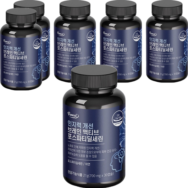 Funeat 活性磷脂醯絲胺酸膠囊 21g, 30顆, 6個