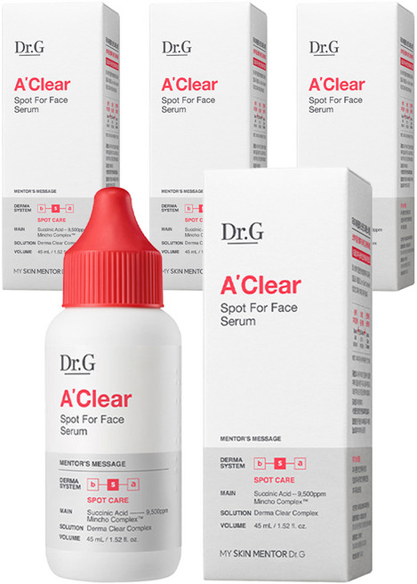 닥터지 에이클리어 스팟 포 페이스 세럼, 45ml, 4개