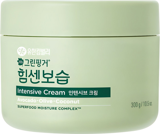그린핑거 힘센보습 인텐시브 유아크림, 300g, 1개