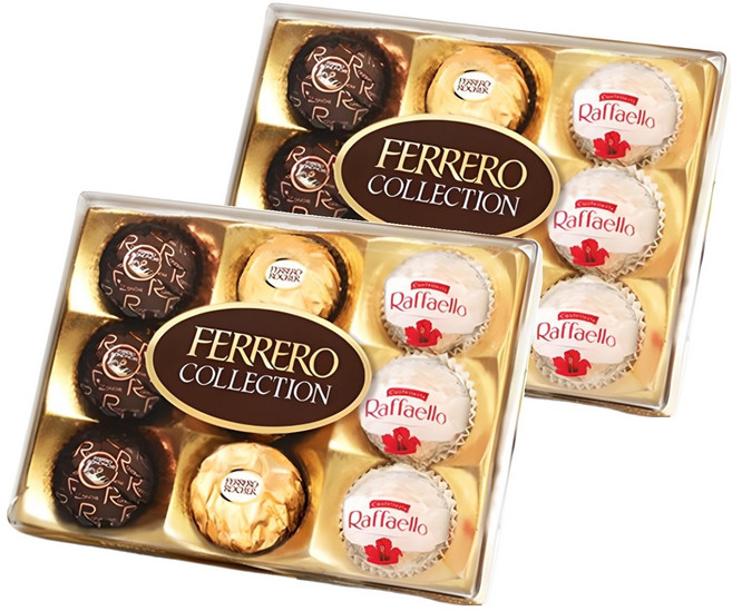 페레로로쉐 콜렉션 초콜릿 9구, 97g, 2개