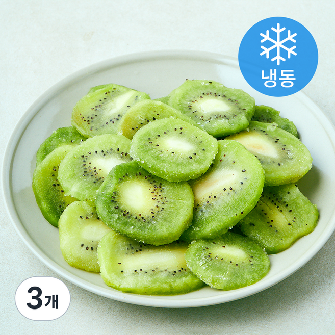 키위 슬라이스 (냉동), 3개, 1kg