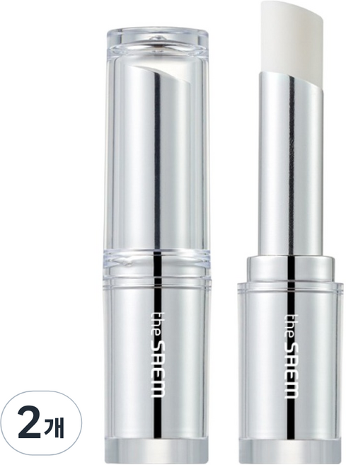 더샘 소프트 블러링 프라이머 립밤, 무색, 3.8g, 2개