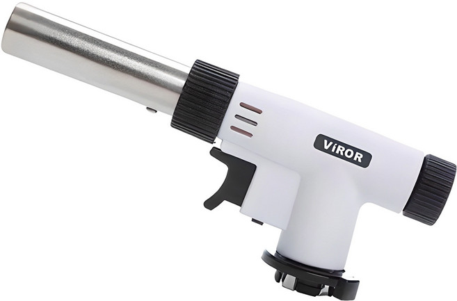 비로르 액화방지 가스토치, 화이트, 1개