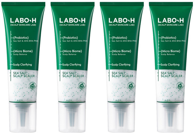 LABO-H 頭皮強化護理 頭皮去角質凝膠, 4個, 208g