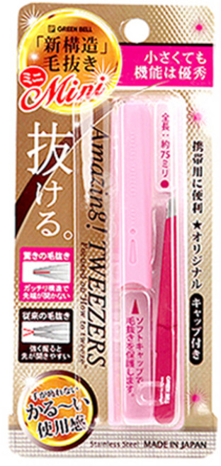 그린벨 미니 족집게 GT-227, 핑크, 1개
