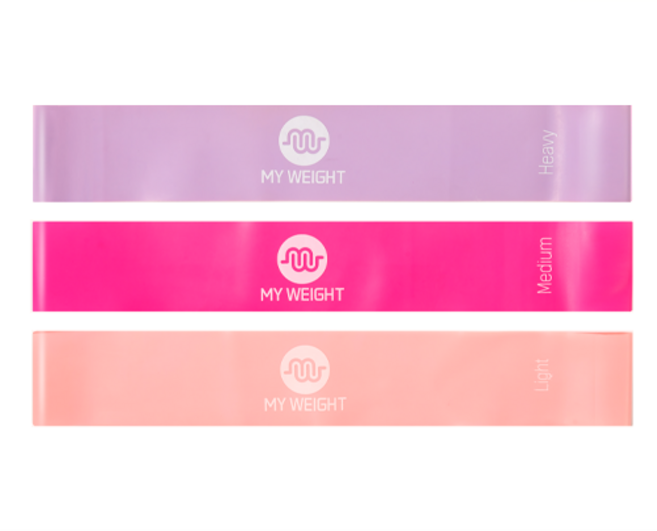 마이웨잇 애플힙밴드 3종, 핑크, 1세트