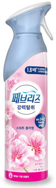 페브리즈 에어 실내 탈취제 스위트 블러썸 본품, 165g, 1개