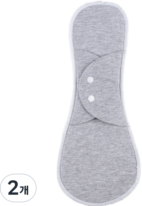 幸福夢想 可水洗成人防漏護墊 淺灰色 L 12 x 30 cm, 2個, 1入