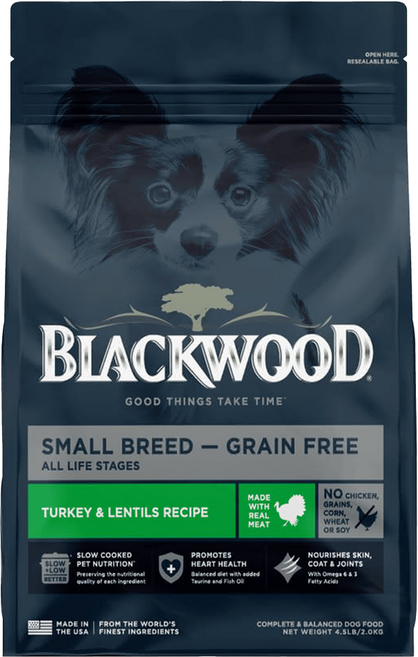 BLACKWOOD 小型犬 極鮮無穀 均衡配方, 1袋, 2kg