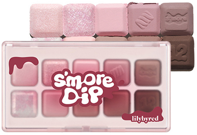 릴리바이레드 무드키보드 아이팔레트, 딸기칩스모어, 1개