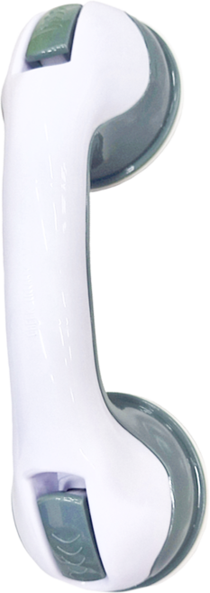 吸盤式浴室扶手, 白色, 1個