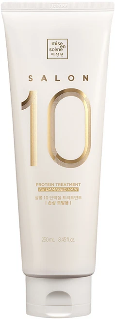 미쟝센 살롱10 단백질 트리트먼트 손상모발용, 1개, 250ml - 쿠팡