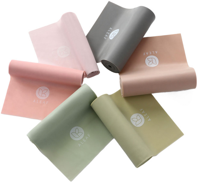 아리프 저항 운동밴드 6종 세트, 혼합색상, 1개