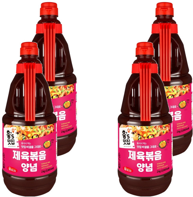 움트리 제육볶음양념, 2kg, 4개