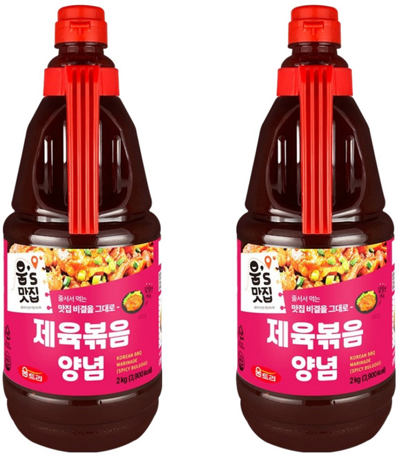 움트리 제육볶음양념, 2kg, 2개