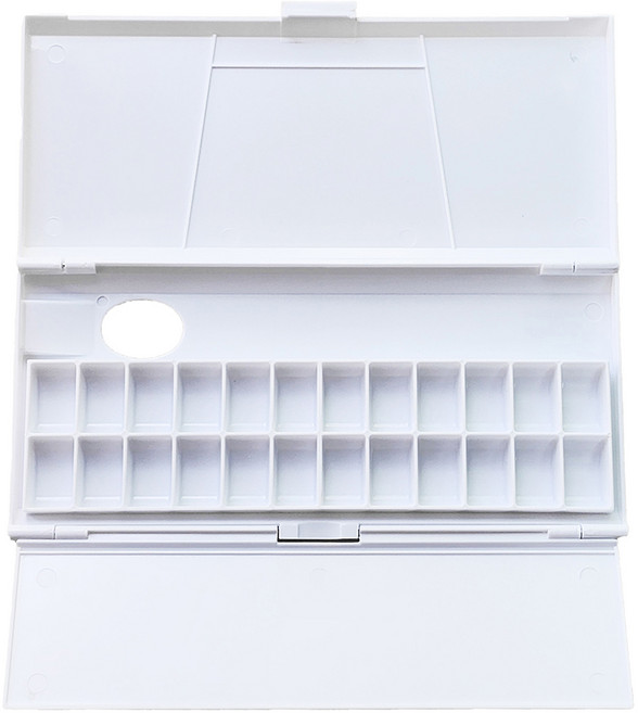 배곧화구 고급 물감 미술팔레트, 24칸, 1개