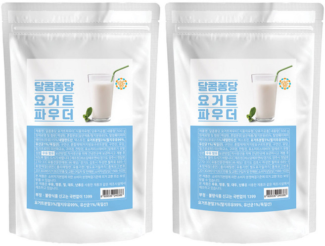 달콤퐁당 요거트 파우더, 500g, 1개입, 2개