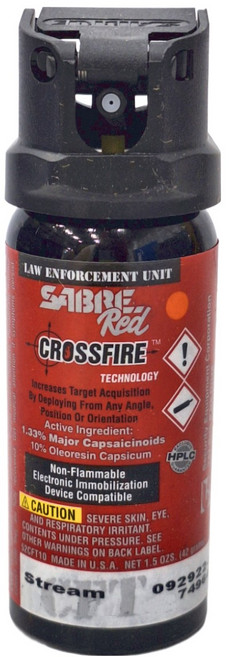 SABRE 沙豹 360度水柱執法型 專業防身噴劑, 1瓶