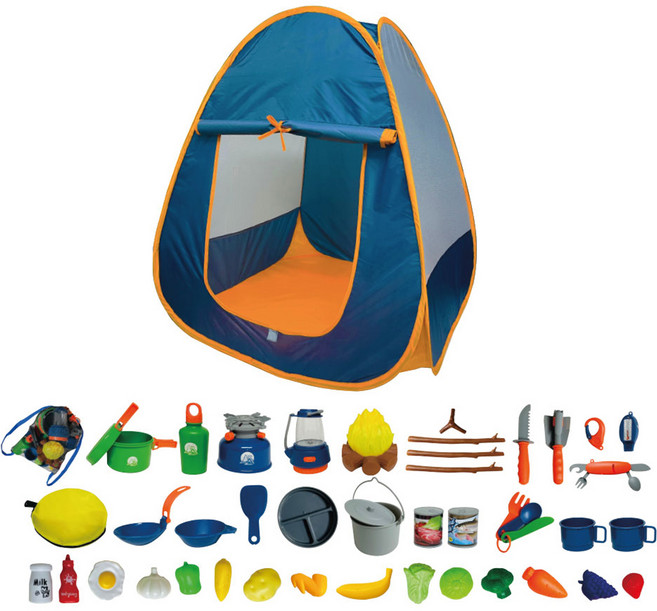 레츠토이 레츠 홈캠핑 소꿉놀이 세트, 혼합색상, 1개