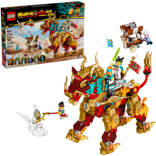 LEGO 樂高 80066 神獸火麒麟, 1盒