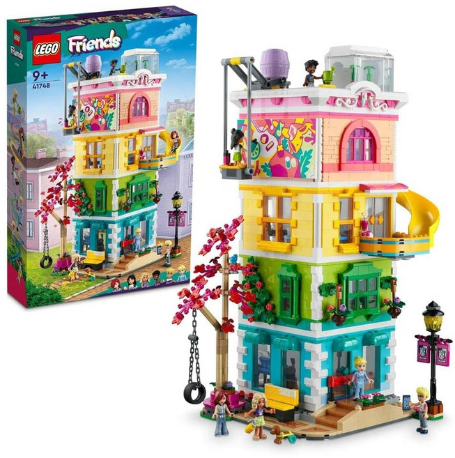 LEGO 樂高 好朋友系列 心湖城社區活動中心 Heartlake City Community Center 41748, 1盒