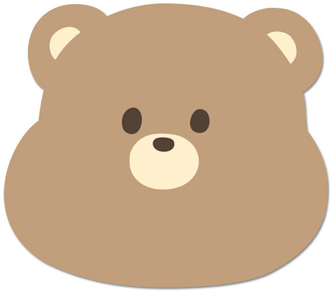 핫티몰 캐릭터 곰돌이 푸미 스마트톡, 브라운, 1개