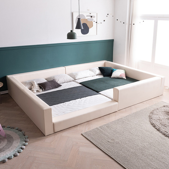 삼익가구 코지 벙커형 패밀리 침대 프레임 단품 방문설치, 아이보리