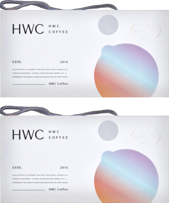 HWC 黑沃咖啡 馬卡龍系列 浸泡綜合咖啡禮盒 100% 阿拉比卡 氮氣充填 CQI國際杯測評審監製, 藍山風味 + 黃金曼特寧 + 曼巴 + 阿拉比卡 + 摩卡, 2盒