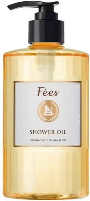 Fees BEAUTE 凡爾賽沐浴油 琥珀香氛, 520ml, 1瓶