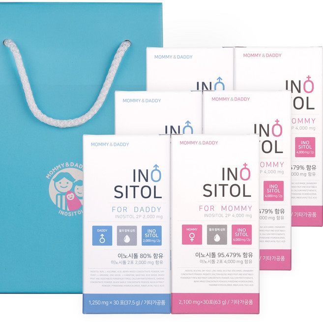 마미앤대디 이노시톨 포 마미 대디, 100.5g, 3세트