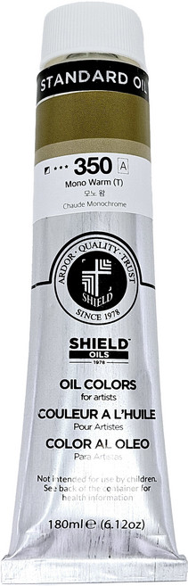 쉴드 스탠다드 유화물감 전문가용 350 MONO WARM, 180ml