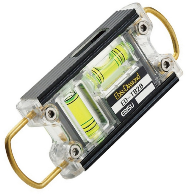 Ebisu DiAMOND Pro Mini系列 雙掛勾強磁性水平尺 16*43*120mm, 1個