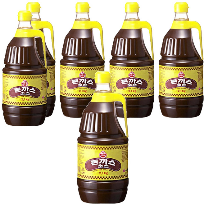 오뚜기 돈까스소스, 2.1kg, 6개