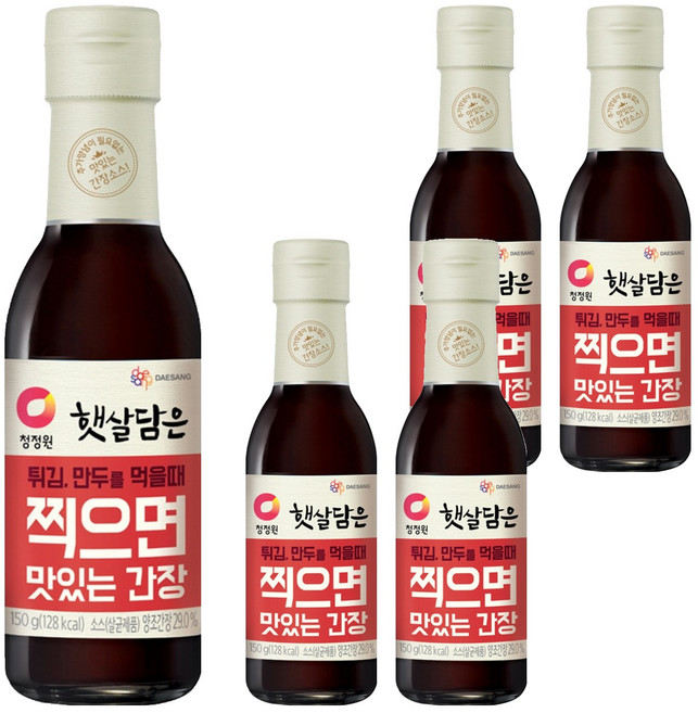 햇살담은 찍으면 맛있는 간장, 150g, 5개