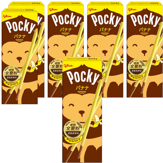 glico 格力高 Pocky 百奇 香蕉棒, 14g, 6盒
