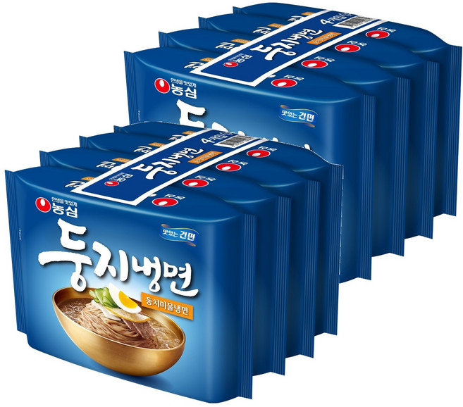둥지냉면 동치미 물냉면 161g, 8개