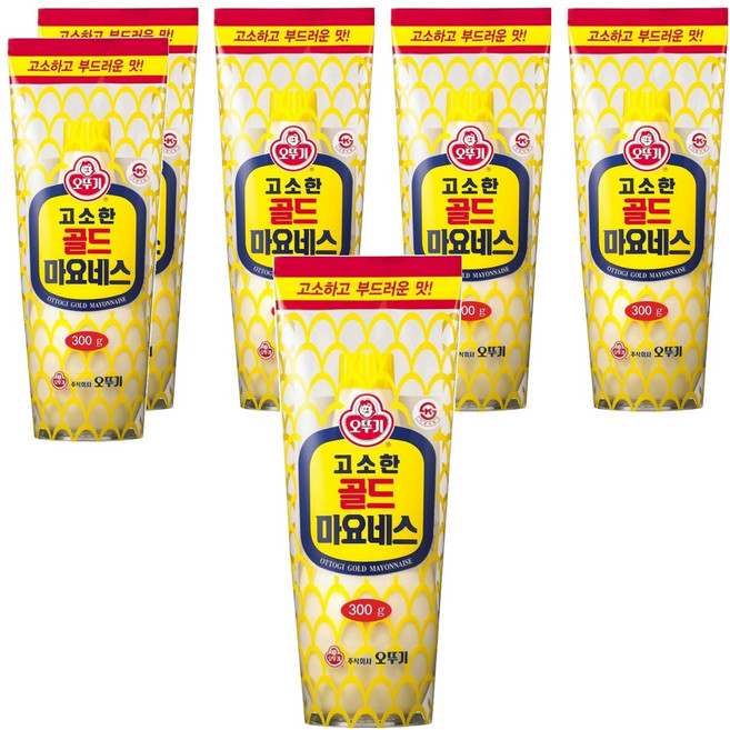 오뚜기 골드 마요네스, 300g, 6개