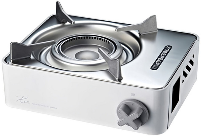 코베아 엑스온 휴대용 가스 버너, 화이트, 1개