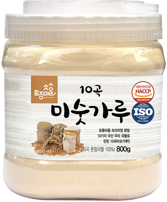 토종마을 10곡 미숫가루, 1개, 800g