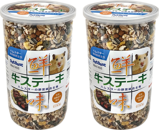 PetBest 鮮味平衡排餐飼料 牛肉口味, 2罐, 650g