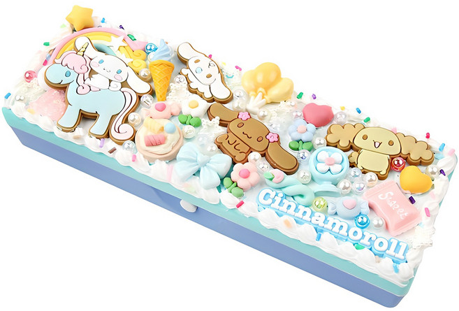 시나모롤 DIY 멀티케이스 꾸미기 키트, 혼합색상, 1세트