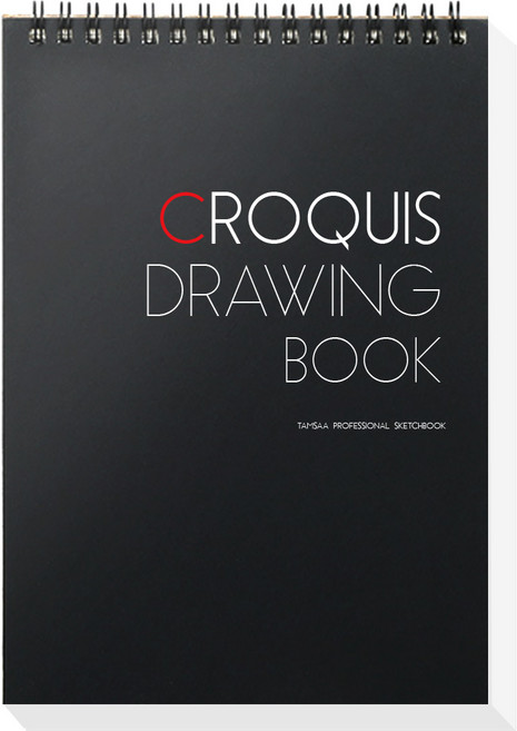 탐사 전문가용 크로키북 100g, A4, 1개, 70매