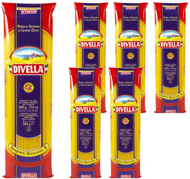 디벨라 스파게티, 500g, 6개