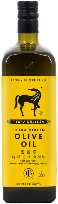 TERRA DELYSSA 德麗莎 特級初榨橄欖油, 750ml, 1瓶