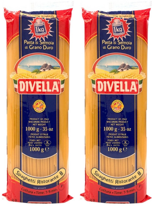 디벨라 스파게티 8호, 1kg, 2개