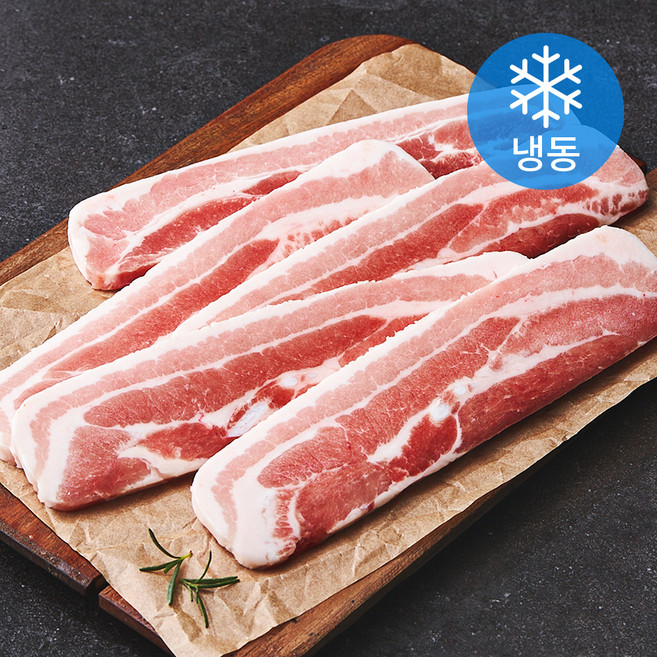 동원 수입산 삼겹살 구이용 (냉동), 1개, 700g