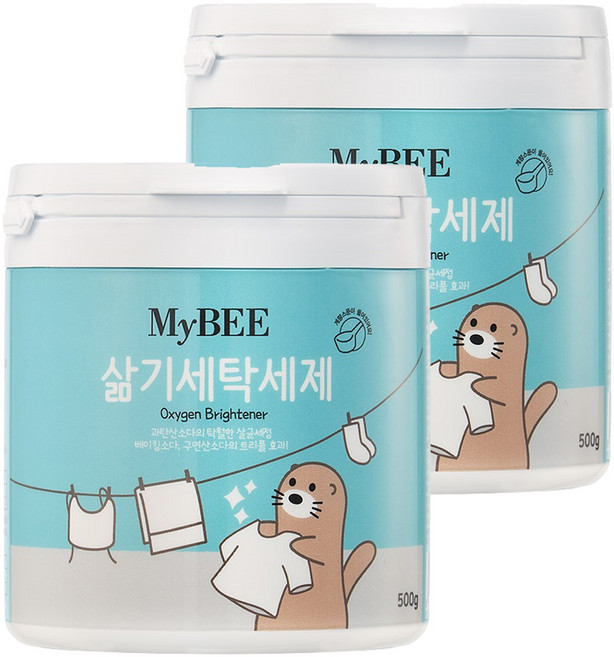 마이비 삶기세탁세제, 500g, 2개
